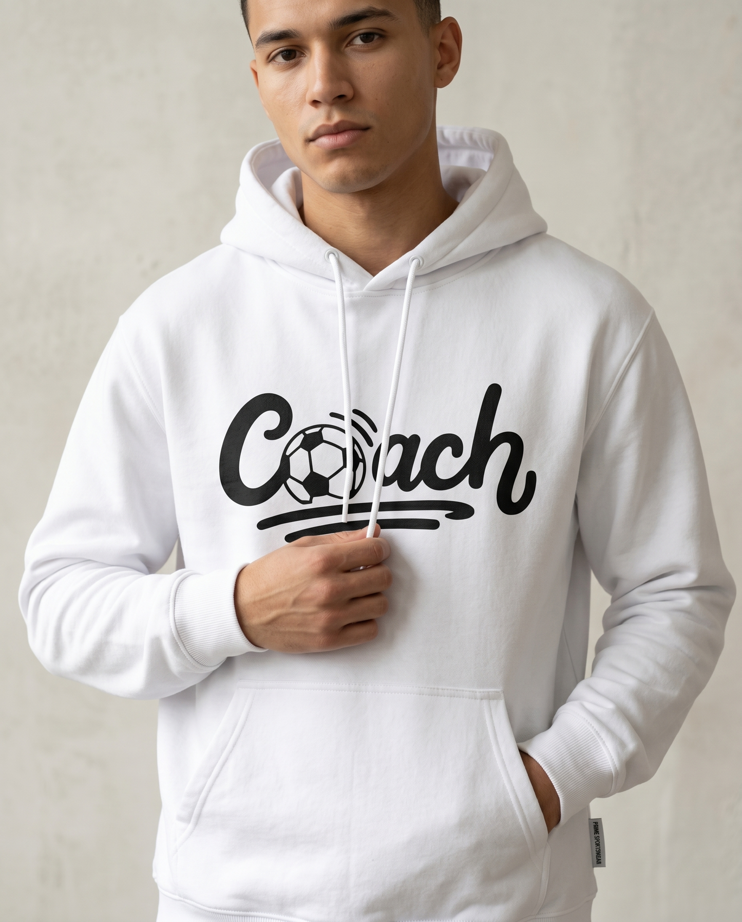 Custom Soccer Coach Shirt with Name, Personalized Soccer Coach Hoodie, Football Coach Sweatshirt, Coach Gift, Team Spirit Wear