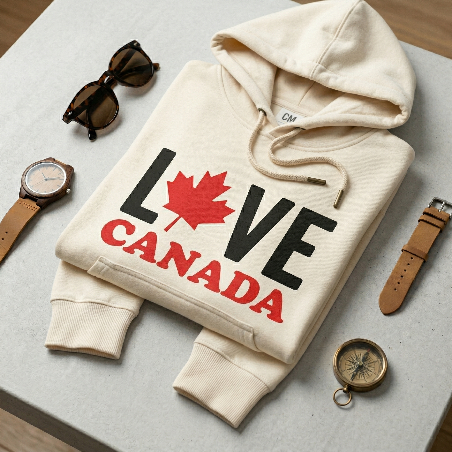 Custom Love Canada Hoodie, Personalized Maple Leaf Sweatshirt, Canadian Pride Pullover, Minimalist Canada Gift, Canada Hoodie, Custom Outfit
