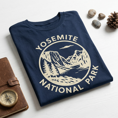 Custom Yosemite National Park Hoodie - Vintage California Sweatshirt - Retro Yosemite Valley Pullover - Personalized Nature Gift
