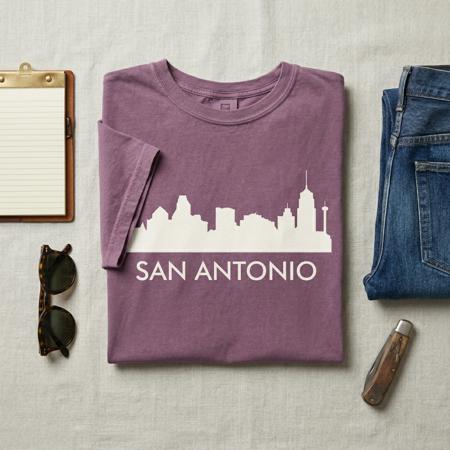 Custom San Antonio Skyline Hoodie | Personalized Texas Sweatshirt | Alamo City Hometown Pride Sweater | Texas Travel Gift