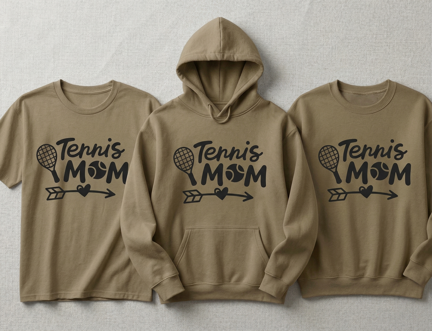 Custom Tennis Mom Shirt, Personalized Tennis Mother Gift, Tennis Racket Hoodie, Cute Tennis Mom Sweatshirt, Sports Mom Apparel, Game Day Tee