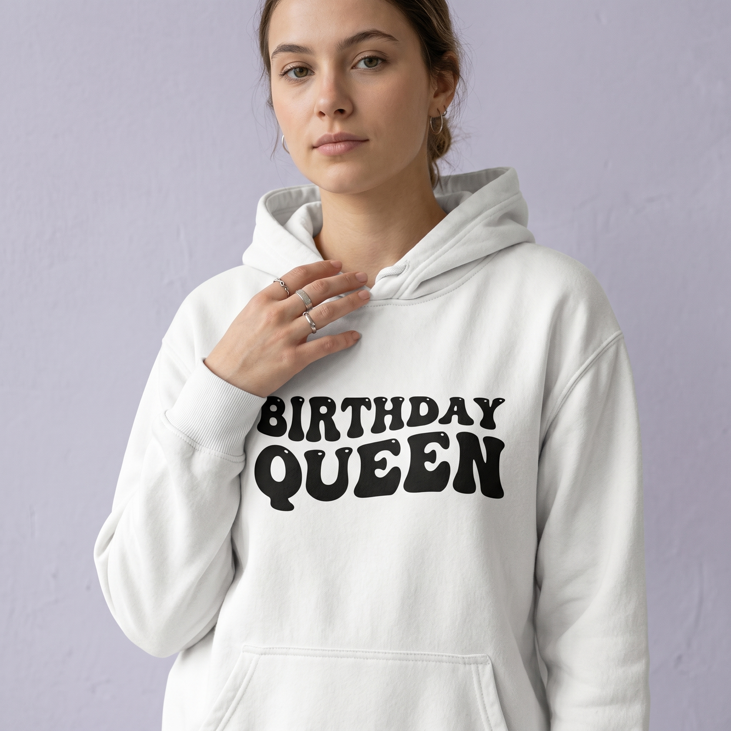 Custom Birthday Hoodie | Personalized Retro Birthday Sweatshirt | Groovy Birthday Girl T-Shirt | Custom Matching Birthday Squad Apparel