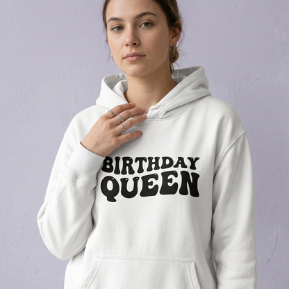 Custom Birthday Hoodie | Personalized Retro Birthday Sweatshirt | Groovy Birthday Girl T-Shirt | Custom Matching Birthday Squad Apparel