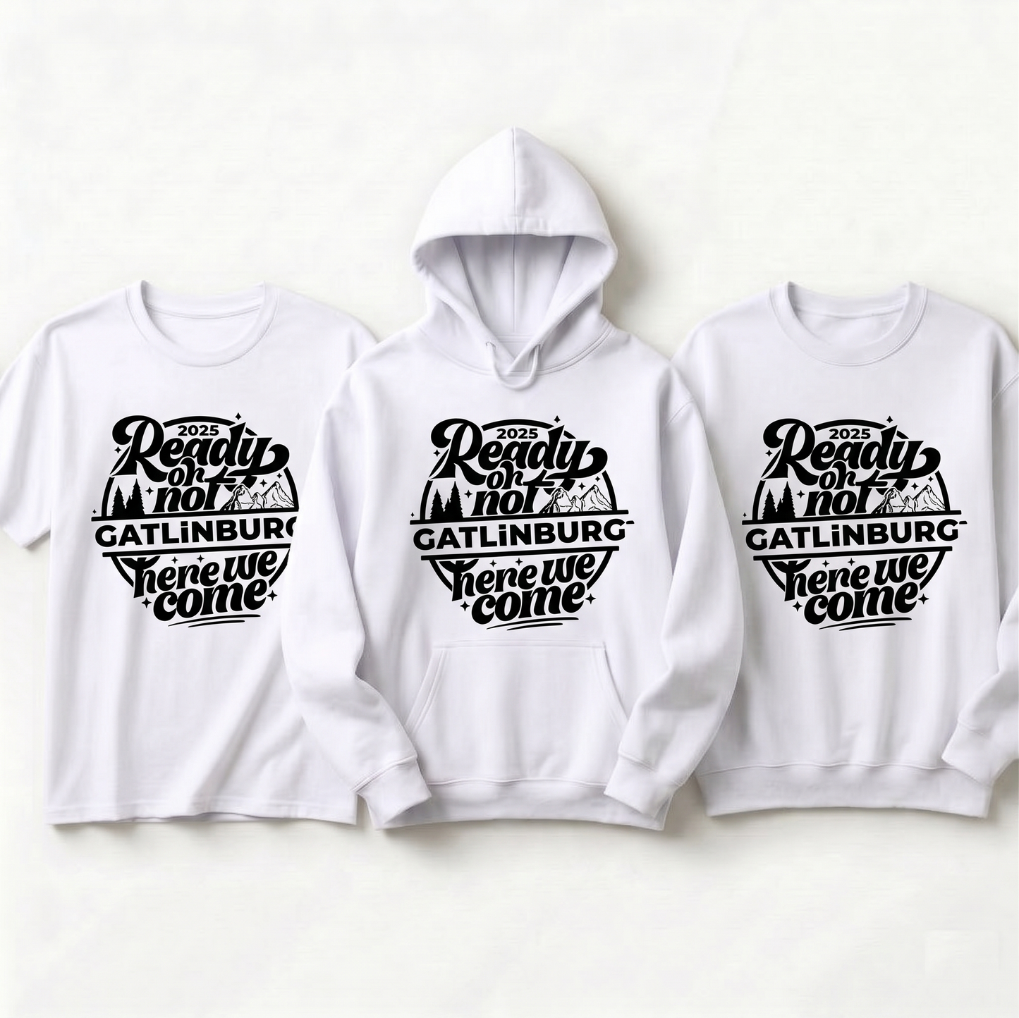Gatlinburg 2025 Family Vacation Shirt, Custom Gatlinburg Trip 2026 Sweatshirts, Personalized Family Reunion Gift, Tennessee Mountain Apparel