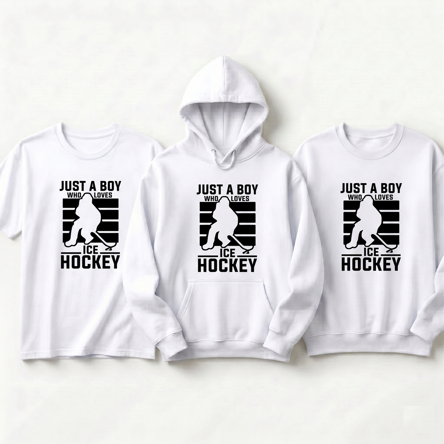 Custom Ice Hockey Hoodie for Boys, Youth Hockey Gift with Name, Hockey Player Sweatshirt, Custom Ice Hockey Team Apparel,