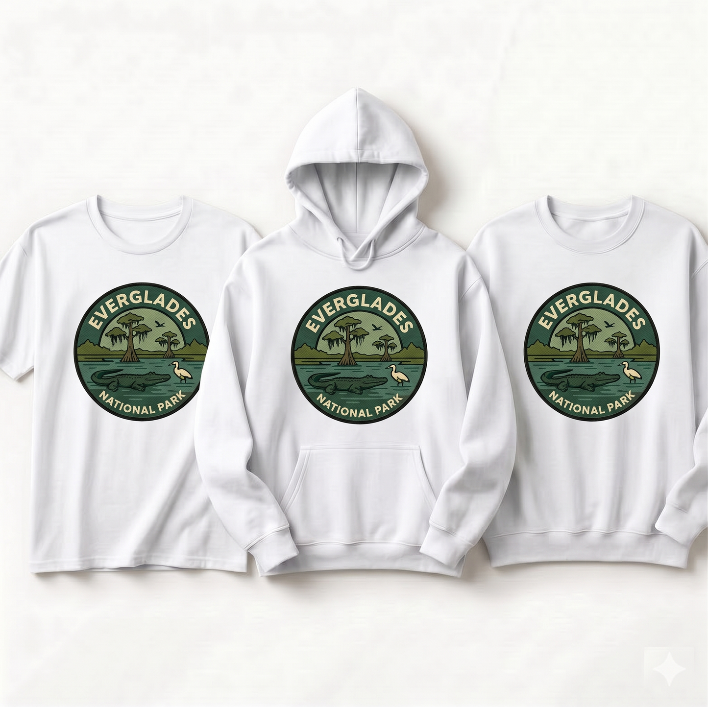 Custom Everglades National Park Shirt, Vintage Florida Hoodie, Retro Wildlife Sweatshirt, Alligator National Park Souvenir Apparel