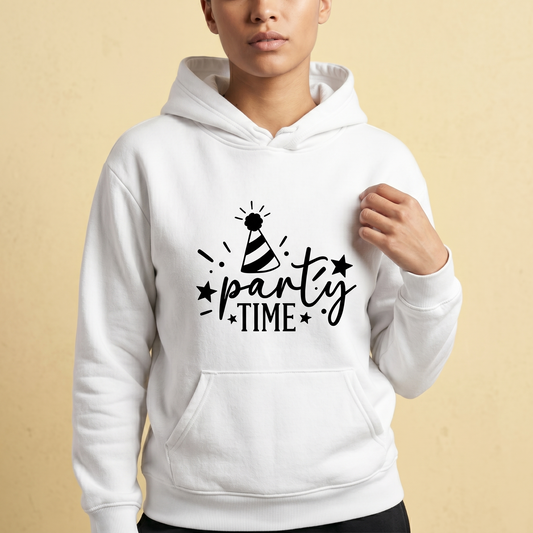 Custom Party Time Shirt, Personalized Birthday Party Hoodie, Custom Event Sweatshirt, Matching Party Shirts, Personalized Celebration Tee