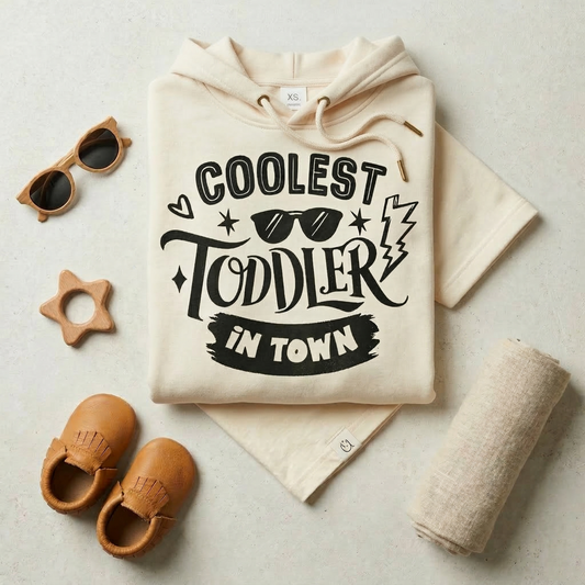 Admit It Life Would Be Boring Without Me Toddler Hoodie | Funny Retro Kids Sweatshirt | Trendy Melting Smiley Face Pullover