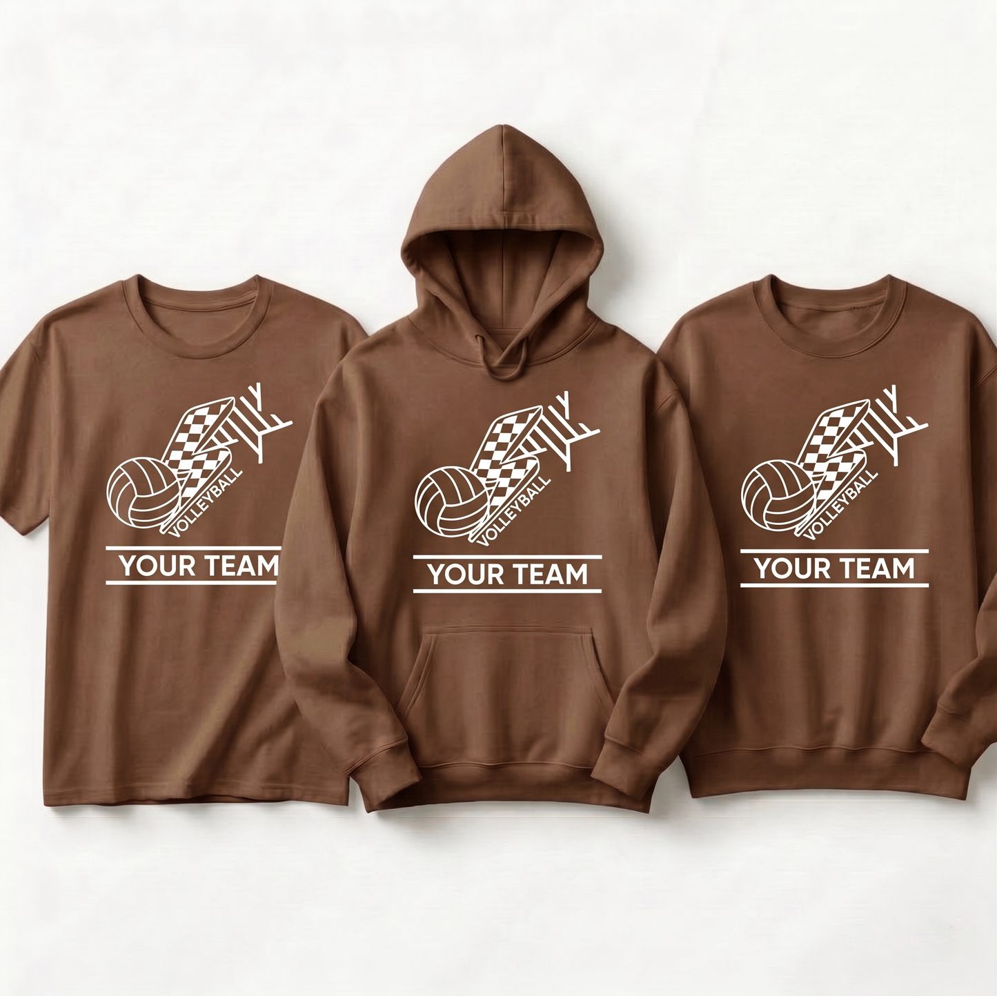 Custom Volleyball Team Shirts, Personalized Volleyball Hoodie, Retro Volleyball Sweatshirt, Custom Team Spirit Wear, Volleyball Mom Gift