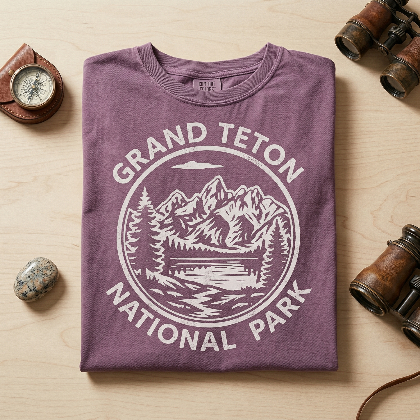 Custom Grand Teton National Park Hoodie - Vintage Wyoming Sweatshirt - Retro Grand Teton Pullover - Personalized Nature Gift