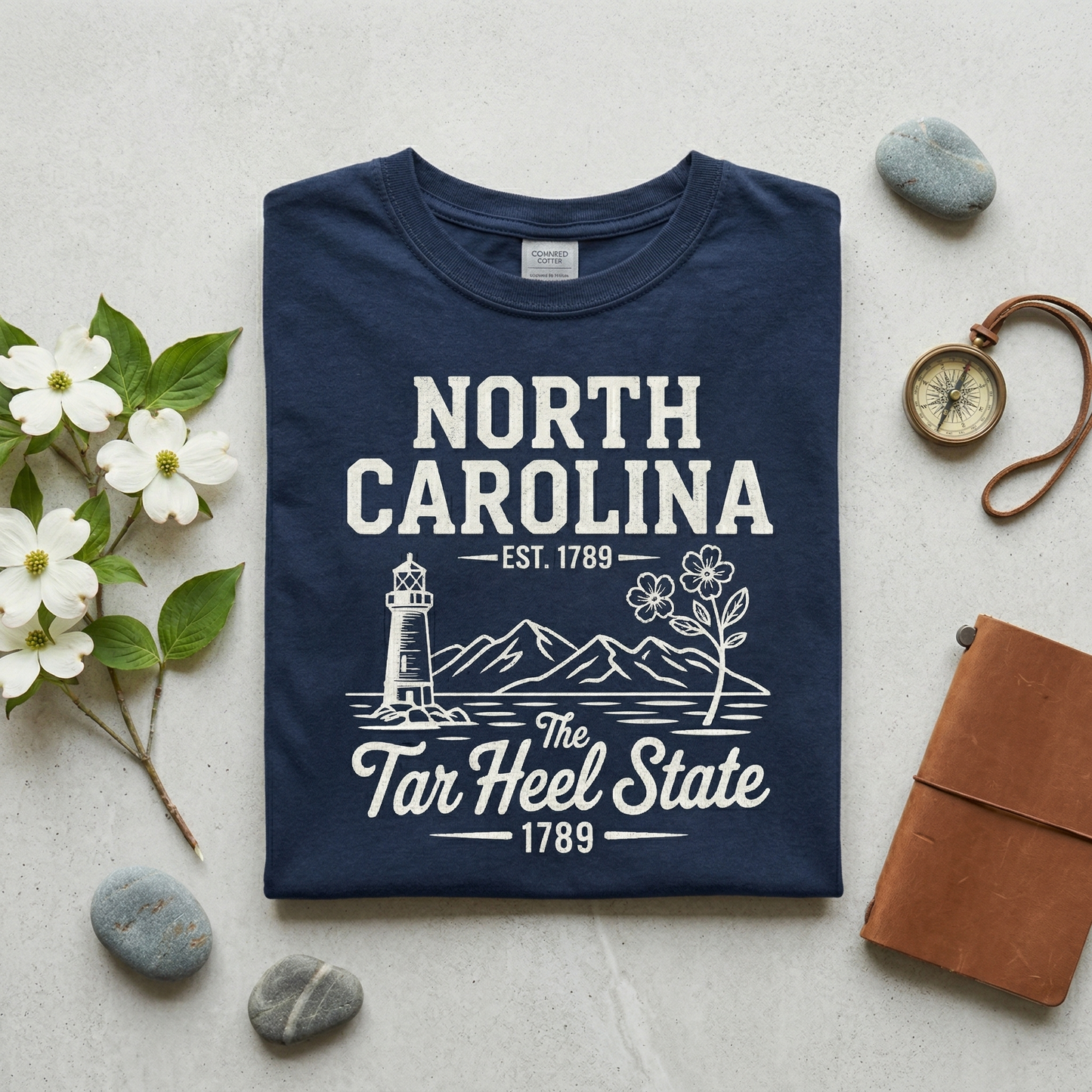 Custom North Carolina Hoodie - Vintage Tar Heel State Sweatshirt - Retro NC 1789 Est. Pullover - Personalized North Carolina Gift