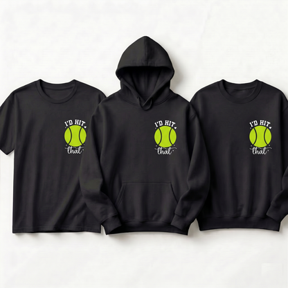 Custom Tennis Team Gift, Funny Tennis Player Shirt, Tennis Coach Gift, Sassy Tennis Lover Pullover, Varsity Sports Humor