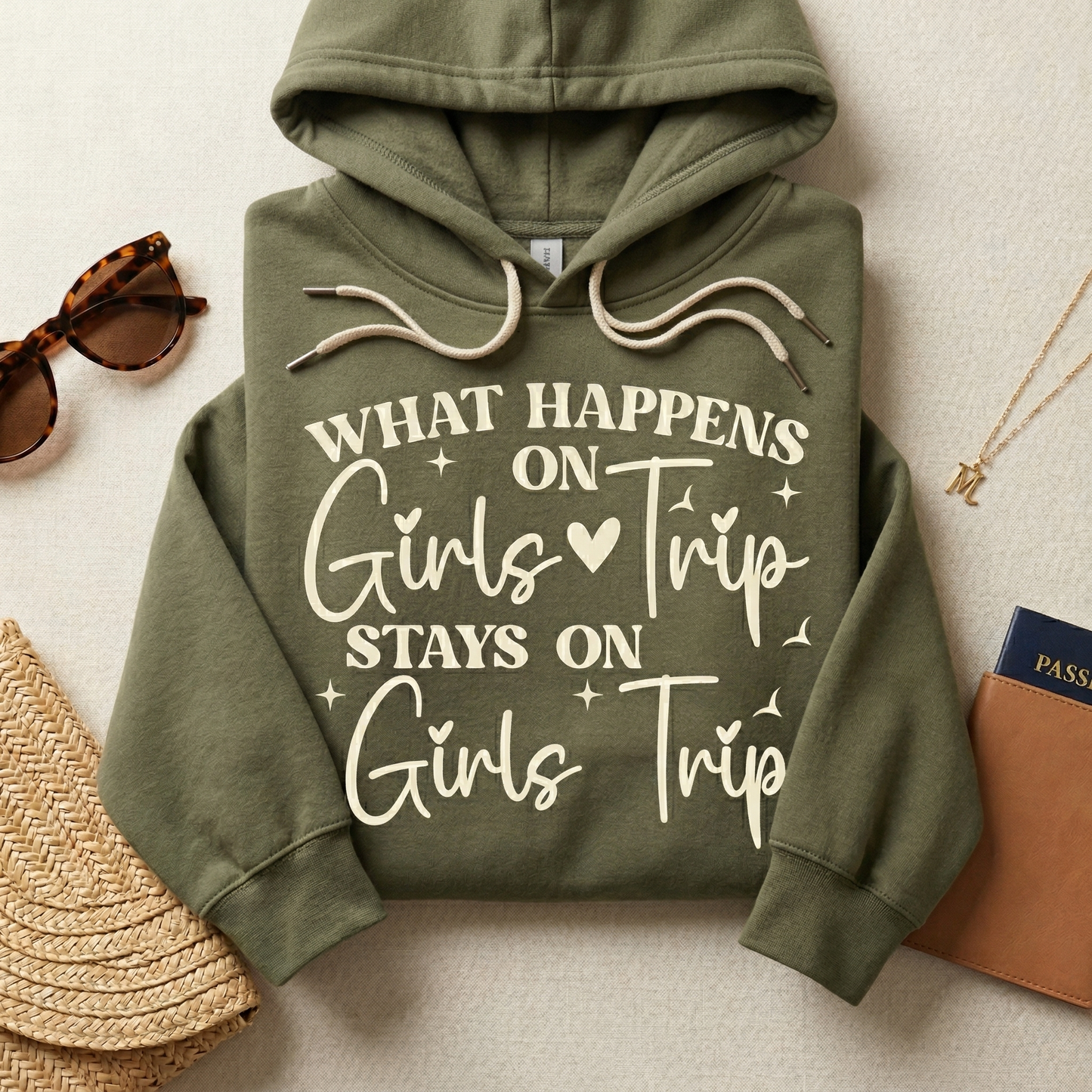 Custom Girls Trip Shirt, Personalized Bachelorette Party T-Shirt,Group Vacation Shirts, Bestie Weekend Gift, Matching Summer Travel Top