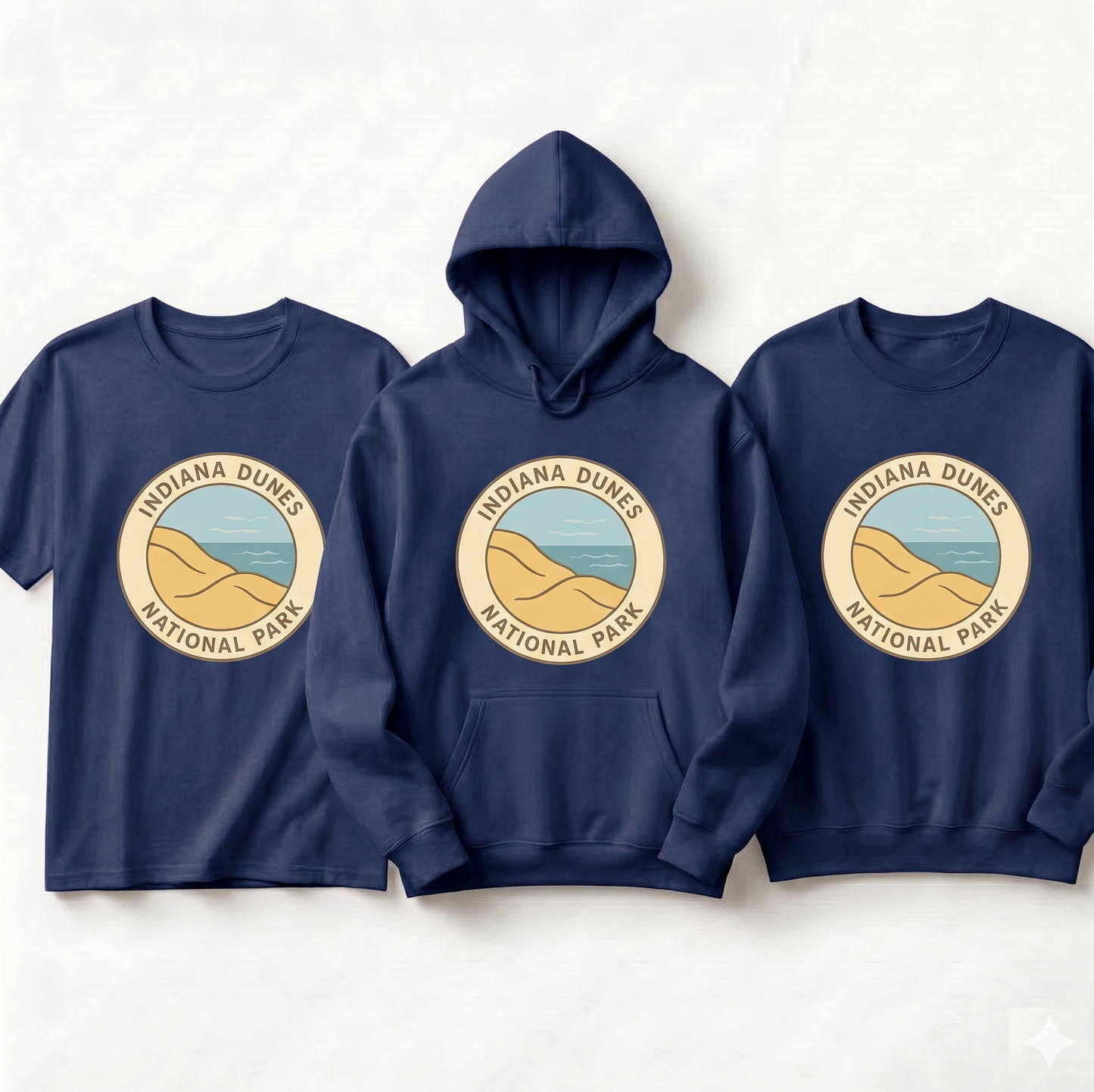 Custom Indiana Dunes National Park Shirt, Vintage Nature Hoodie, Retro Hiking Sweatshirt, National Park Souvenir Apparel