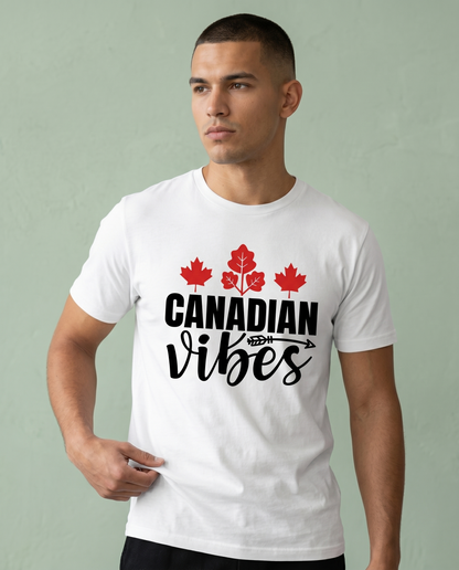 Canadian Vibes Sweatshirt, Custom Maple Leaf Shirt, Personalized Canada Day Hoodie, Matching Family Vacation Tees