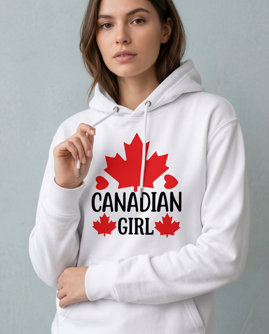 Canadian Sweatshirt, Custom Maple Leaf Shirt, Personalized Canada Hoodie, Matching Canada Trip Girl Squad Tees, Cute Canadian Pride Gift