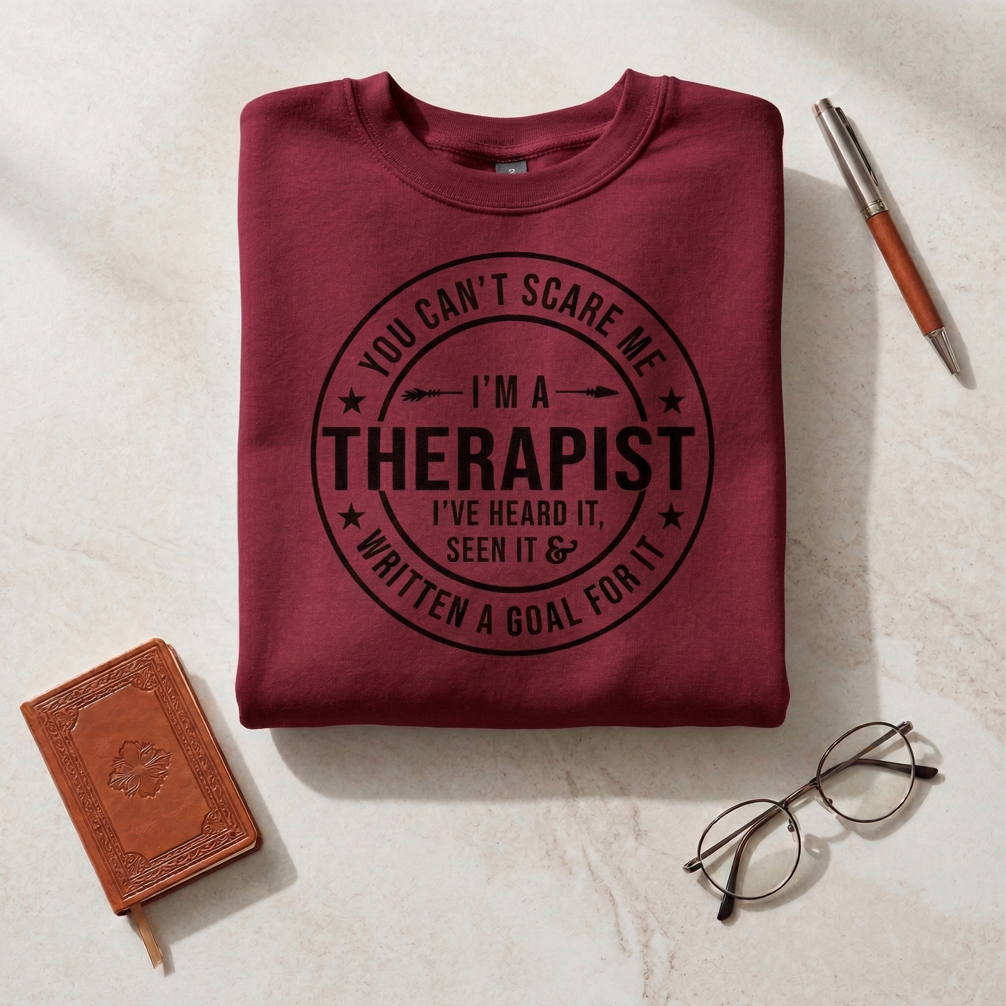 Therapist Sweatshirt – Mental Health Professional, Counselor, Psychologist Apparel