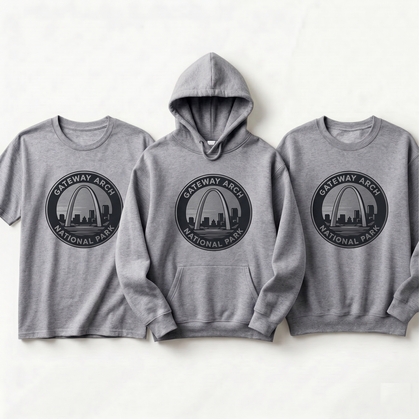 Gateway Arch National Park Hoodie, Personalized St. Louis Missouri Sweatshirt, Retro National Park T-Shirt, Custom Travel Gift