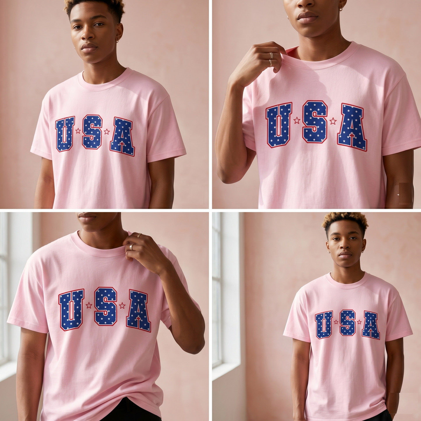 USA Stars and Stripes Sweatshirt, Personalized 4th of July T-Shirt, American Pride Apparel, Custom Team USA Gift