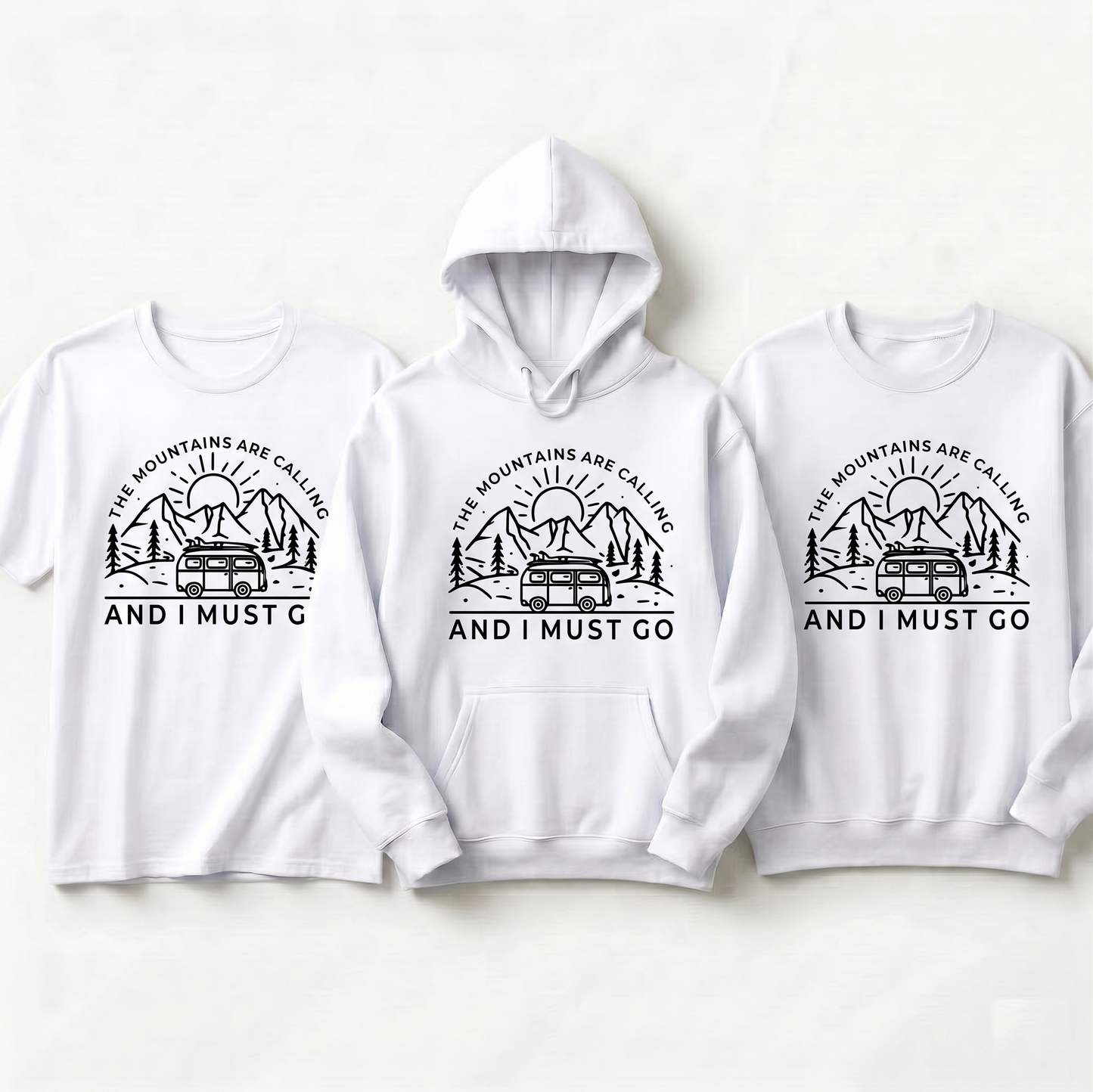 Custom Mountain Road Trip Shirt, Personalized Adventure Hoodie, Mountains Are Calling Sweatshirt, Nature Lover Gift