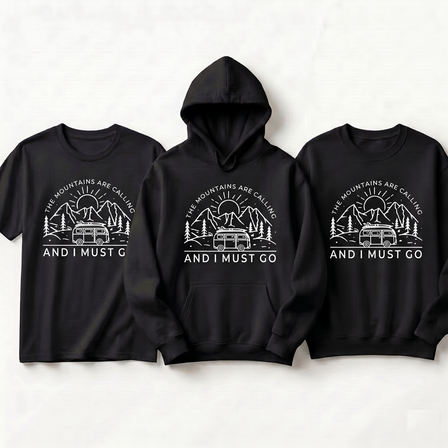 Custom Mountain Road Trip Shirt, Personalized Adventure Hoodie, Mountains Are Calling Sweatshirt, Nature Lover Gift
