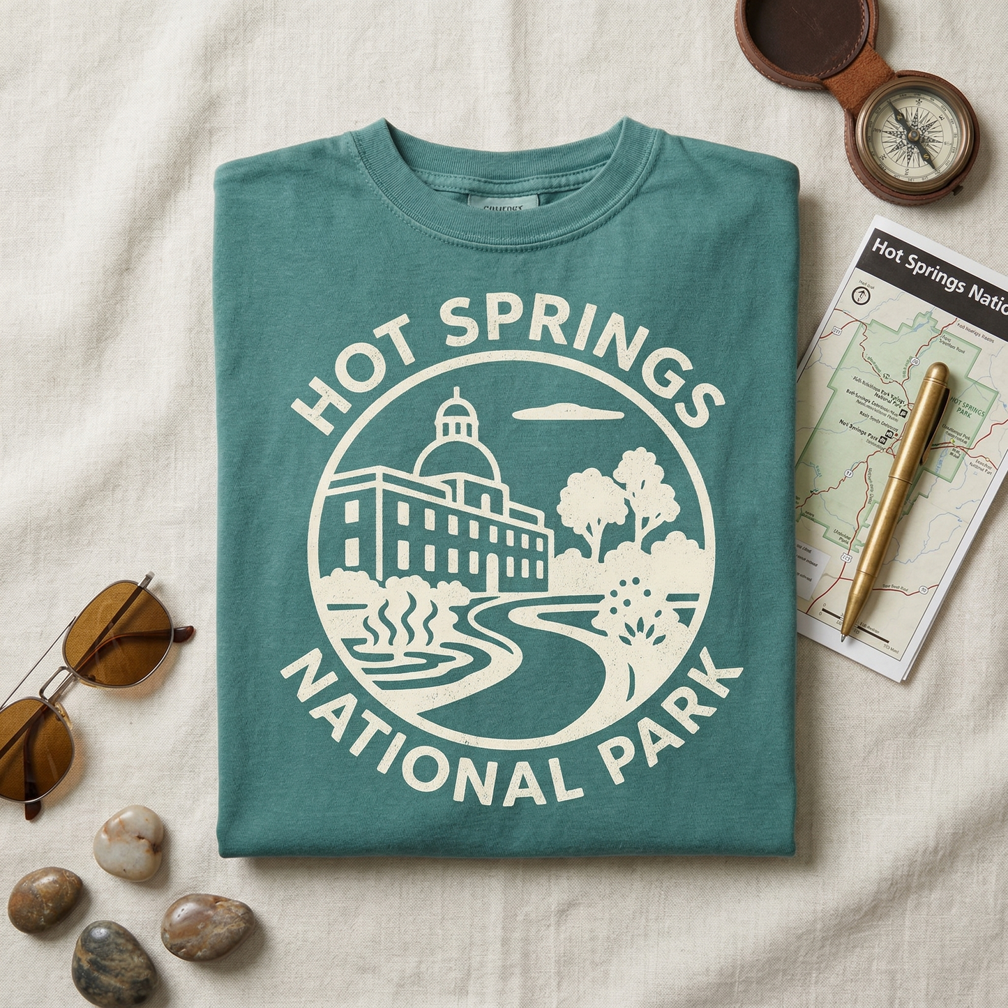 Hot Springs National Park Hoodie – Vintage Graphic Sweatshirt