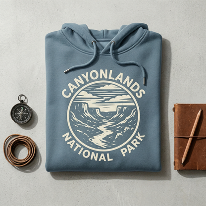 Custom Badlands National Park Hoodie - Vintage South Dakota Sweatshirt - Retro Badlands Pullover - Personalized Nature Gift