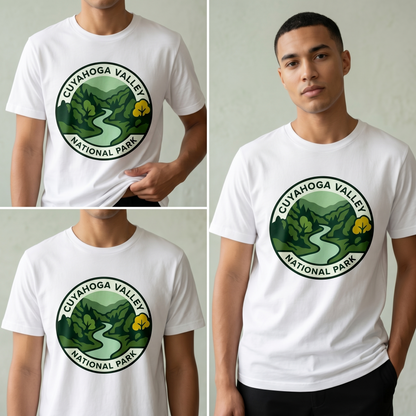Custom Cuyahoga Valley National Park Shirt, Vintage Ohio Hoodie, Retro Hiking Sweatshirt,  National Park Souvenir Apparel