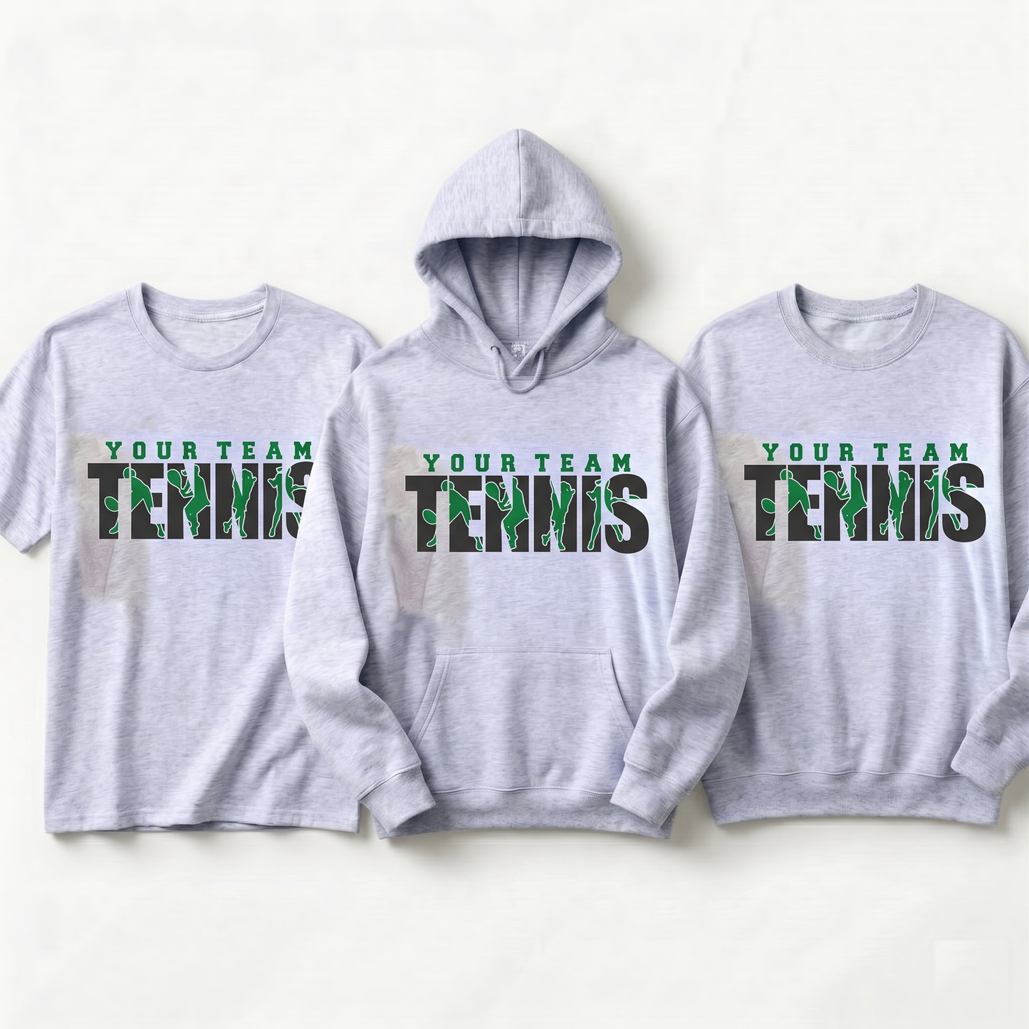 Custom Tennis Team Hoodie, Personalized Tennis Player Shirt, Custom Team Apparel with Name, Tennis Sweatshirt, Personalized Sports Hoodie
