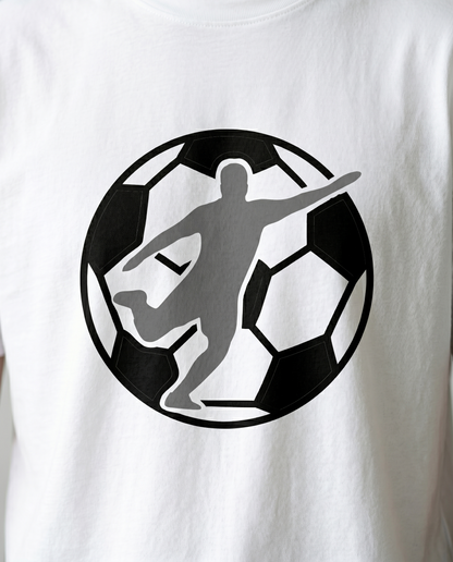 Custom Soccer Player Shirt, Personalized Soccer Ball Hoodie, Soccer Team Sweatshirt, Custom Player Number Football Tee, Youth Soccer Gift