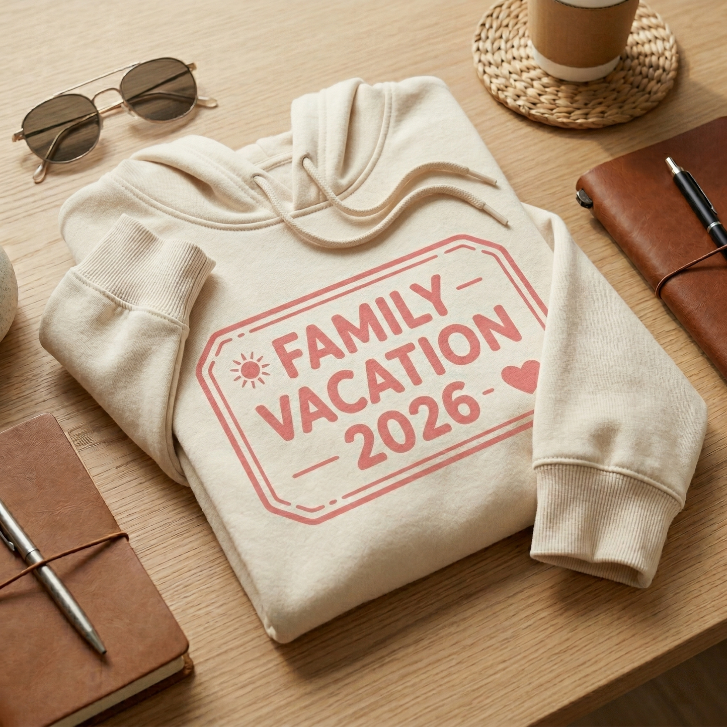 Custom Family Vacation 2026 T-Shirt, Personalized Family Trip Shirt, Matching Group Travel Tees, Summer Vacation Gift