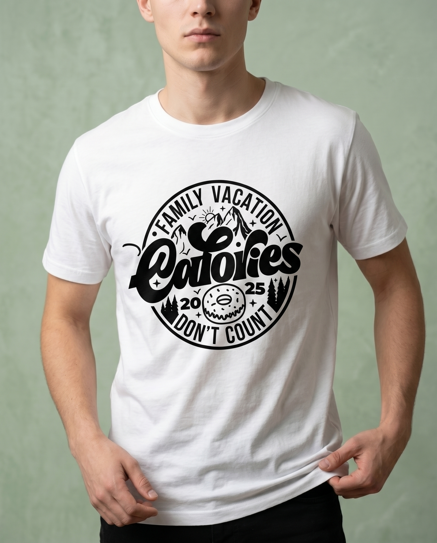 Custom Family Vacation 2026 Shirts, Calories Don’t Count Matching Group Hoodies, Personalized Family Trip Sweatshirts, Funny Vacation Gift
