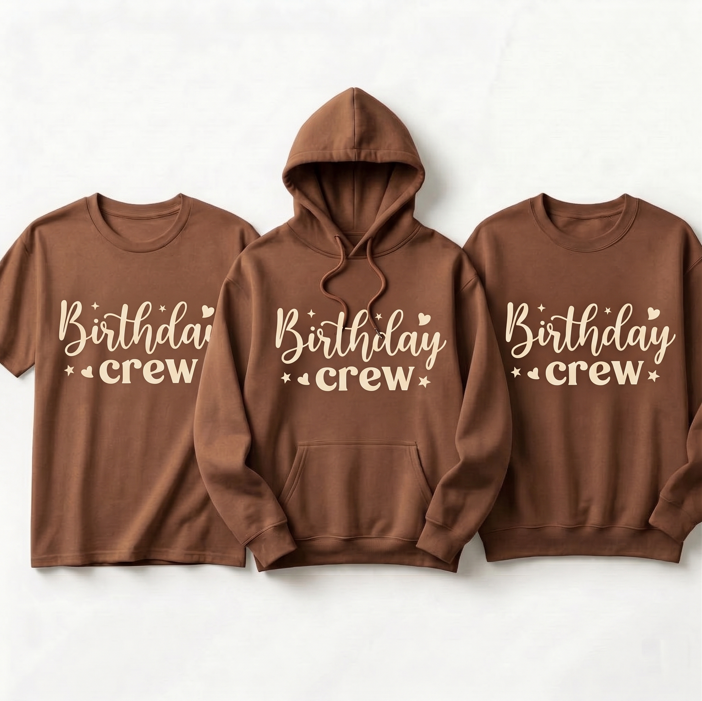 Matching Family Birthday Sweatshirts, Custom Group Birthday Shirts, Birthday Party Gift, Personalized Birthday Crew Tee, Birthday Outfits