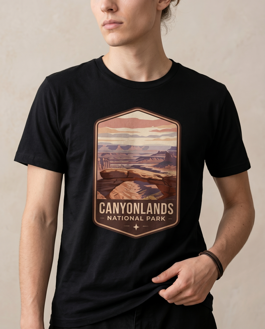 Custom Canyonlands National Park Hoodie, Retro Utah Shirt, Personalized Hiking Gift, Vintage National Park Sweatshirt, Mesa Arch Graphic Tee
