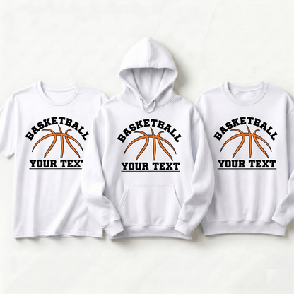 Custom Basketball Team Hoodie, Personalized Basketball Name Shirt, Basketball Sweatshirt, Custom Sports Gift ,Basketball Coach Shirt