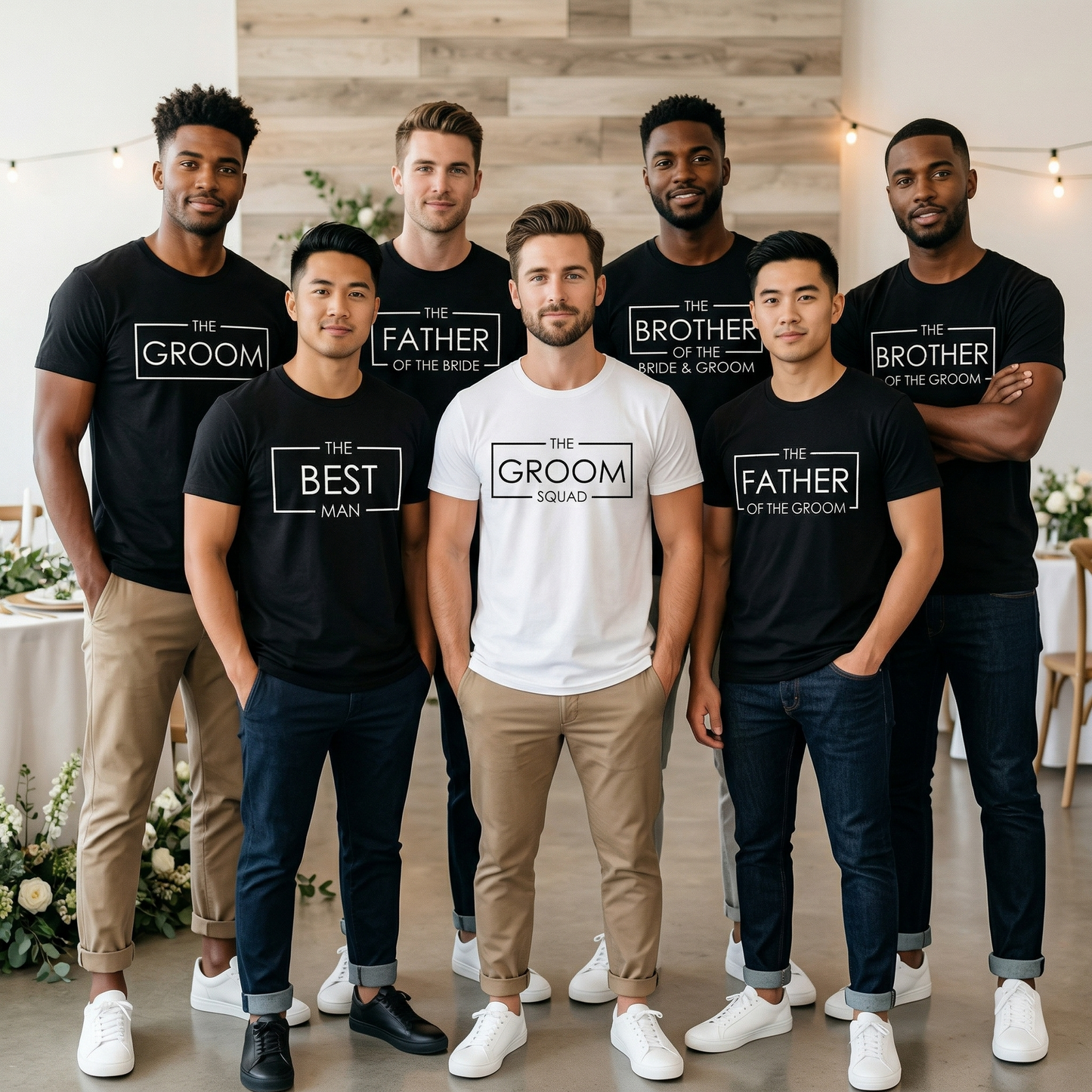 Custom Groomsmen Shirts, Bachelor Party Shirts, Groom Squad T-Shirt, Best Man Gift, Father of the Bride Tee, Groom and Groomsmen Apparel