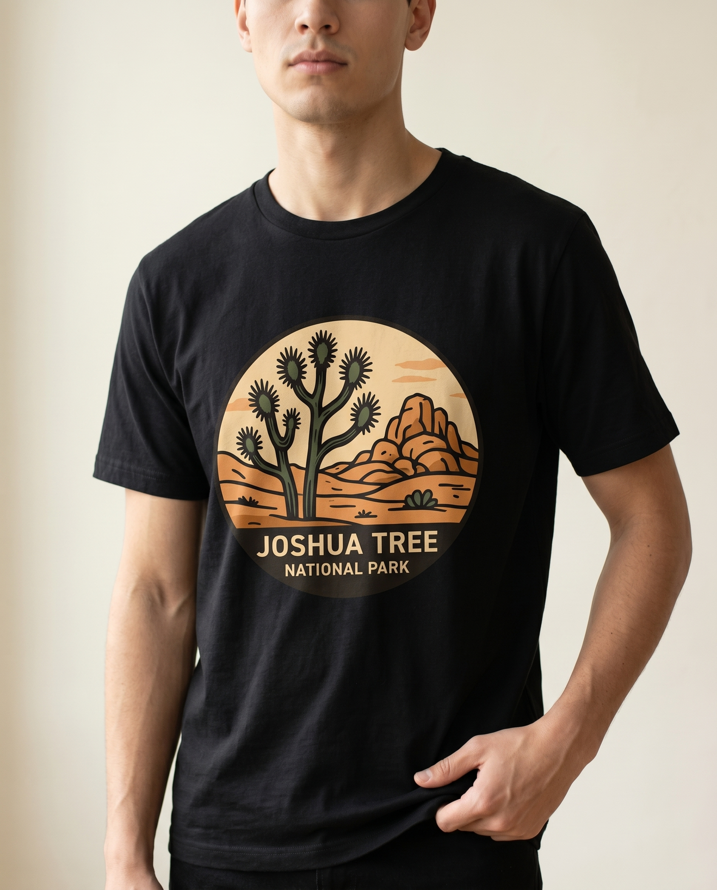 Custom Joshua Tree National Park Shirt, Vintage California Hoodie, Personalized Nature Lover Sweatshirt,  Retro Outdoor Adventure Apparel