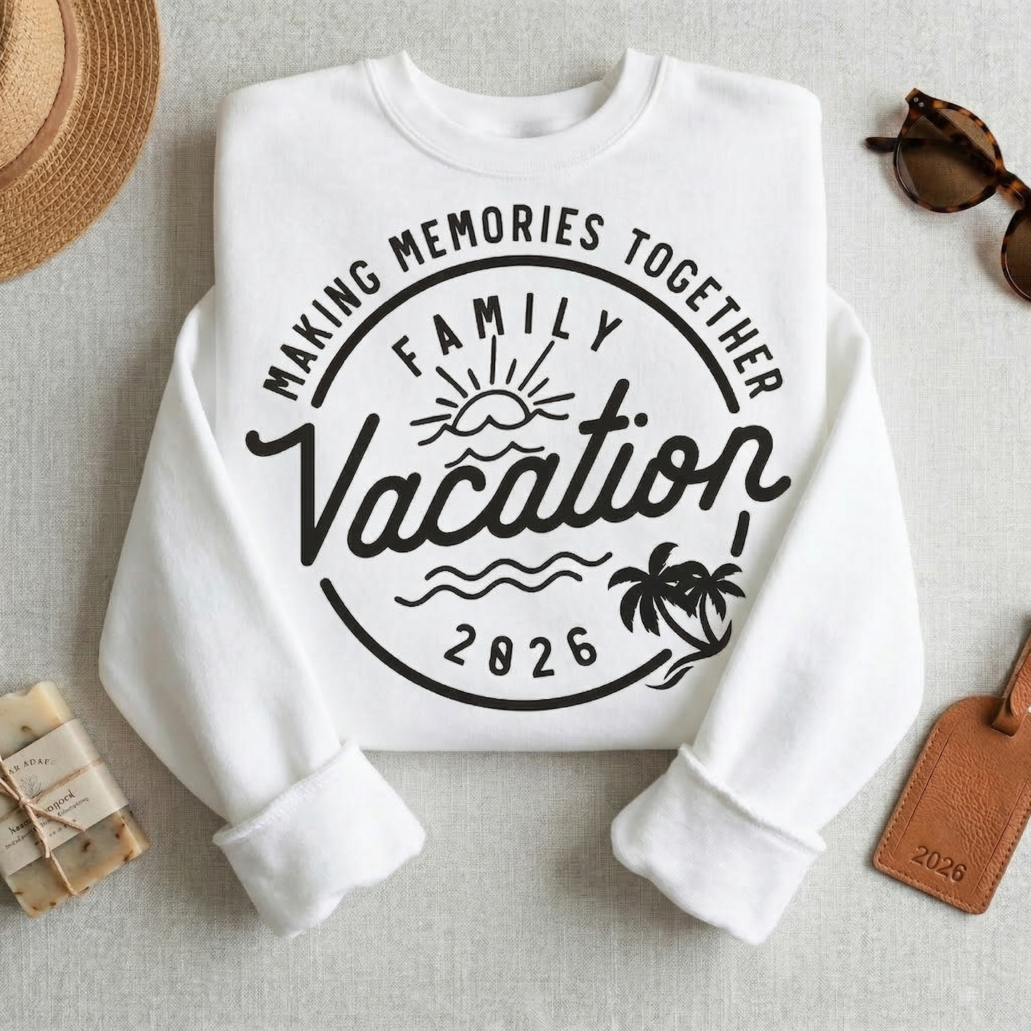 Family Vacation Hoodie, Making Memories Together Sweatshirt, Custom Family Trip 2026 , Beach Vacation Squad, Matching Travel Group Outfits