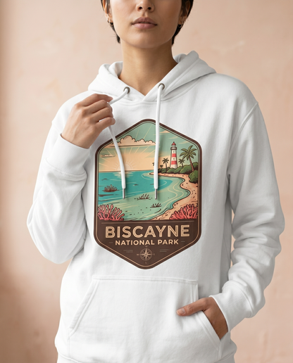 Custom Biscayne National Park Hoodie, Florida Shirt, Personalized Boating Gift, Vintage National Park Sweatshirt, Lighthouse Graphic Tee