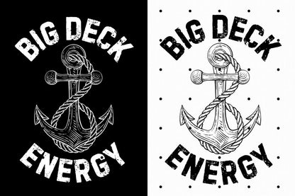 Big Deck Energy Cruise T-Shirt, Boat Trip Drinking Tee, Family Vacation Matching Shirts, Mens Cruise Design, Cruise Squad Gifts, Cruise Time Apparel