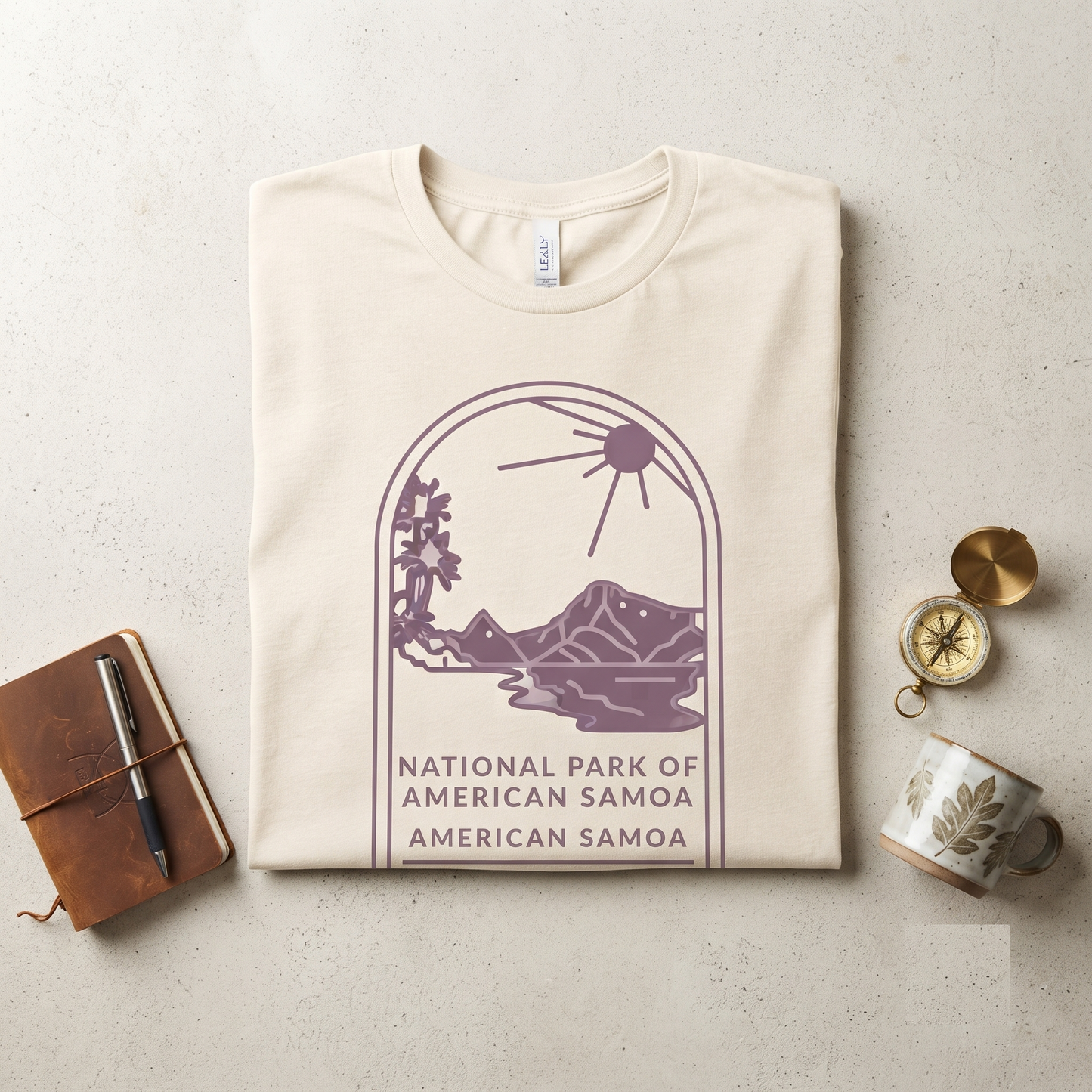 Custom National Park of American Samoa Shirt, Minimalist Nature Sweatshirt, Personalized Travel Hoodie