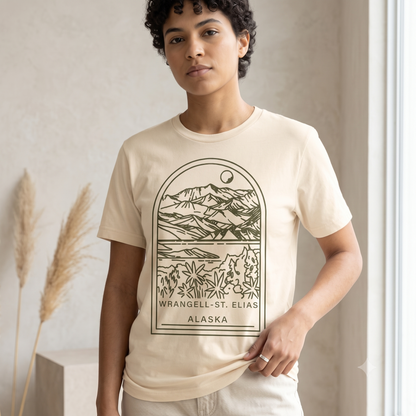 Custom Wrangell St Elias Shirt, Alaska Mountain Sweatshirt, Personalized Nature Hoodie
