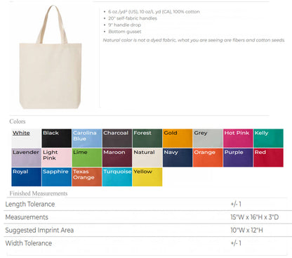 Custom Canvas Tote Bag with Personalized Logo and Text, Eco-Friendly Reusable Grocery Bag, Bespoke Aesthetic Handbag, Custom Business Logo